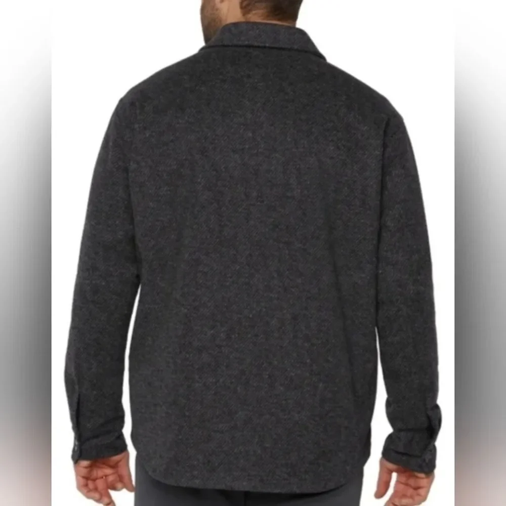 Banana Republic Men's Dark Gray Buttondown Jacket
